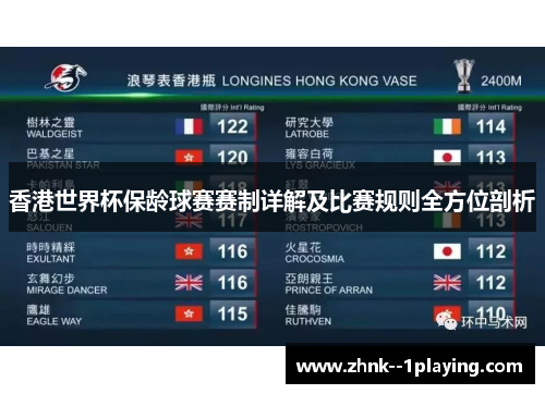 香港世界杯保龄球赛赛制详解及比赛规则全方位剖析